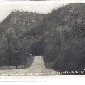 RPPC-U.S. 25 In The Cumberland Mts.,between Jellico & LaFollette,Tennessee 6550